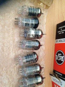 12 AX7 RCA, JJ, mullard, mazda. 